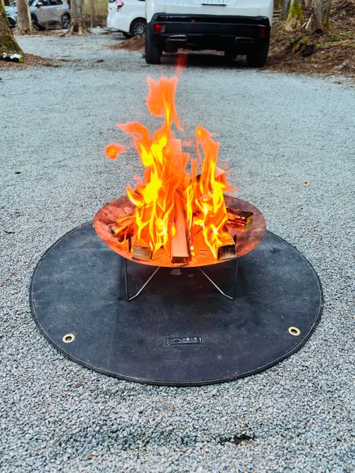 №76 オートキャンプFUJICHU ソロキャンプ 区画サイト 1711_Campさんのキャンプブログ CAMPiii（キャンピー） -キャンプ専用SNS キャンプのすべてがここに集まる-