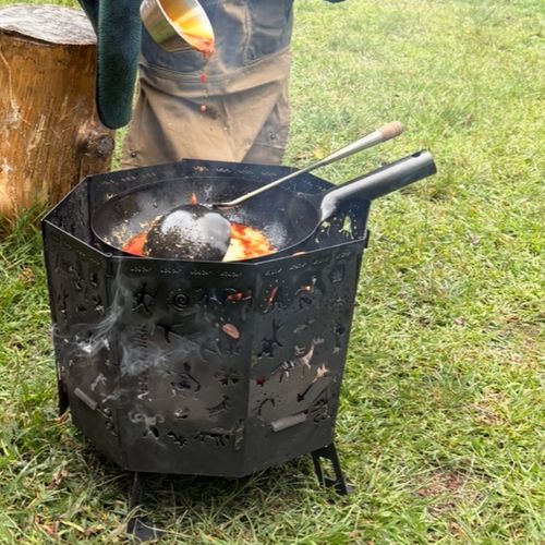 ワンポールサイドテーブル♬ 徳島県 ファミリーキャンプ オートサイト camping roll♪さんのキャンプブログ CAMPiii（キャンピー） -キャンプ専用SNS キャンプのすべてがここに集まる-