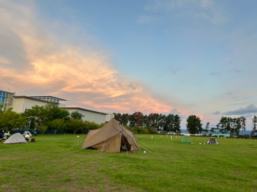遠征キャンプ Part4     もう一つの聖地 渚園 キャンプ場 ソロキャンプ フリーサイト Genさんのキャンプブログ CAMPiii（キャンピー） -キャンプ専用SNS キャンプのすべてがここに集まる-