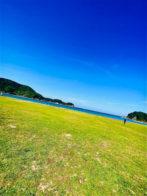 あずきちゃんとラブラブ💓おじ🐰キャン△ in 阿川ほうせんぐり海浜公園 〜 CAMP NO.219 阿川ほうせんぐり海浜公園 ソロキャンプ ファミリーキャンプ フリーサイト おじキャン△さんのキャンプブログ CAMPiii（キャンピー） -キャンプ専用SNS キャンプのすべてがここに集まる-