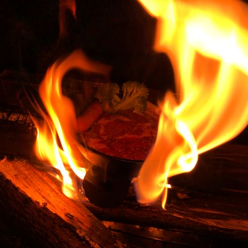 はじめての焚き火 ソロキャンプ ゆうたさんのキャンプブログ CAMPiii（キャンピー） -キャンプ専用SNS キャンプのすべてがここに集まる-