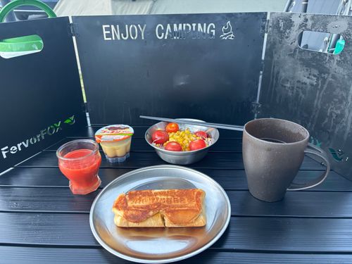 朝霧でさわやか時間 朝霧Camp Base そらいろキャンプ場（フリーサイト・区画サイト・電源区画サイト） ソロキャンプ フリーサイト オートサイト marpyさんのキャンプブログ CAMPiii（キャンピー） -キャンプ専用SNS キャンプのすべてがここに集まる-