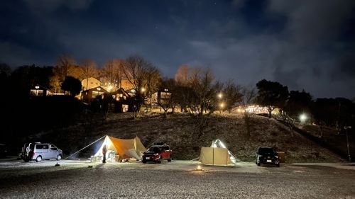 宍道湖元旦キャンプ 宍道ふるさと森林公園 ファミリーキャンプ 区画サイト オートサイト フォレキャンさんのキャンプブログ CAMPiii（キャンピー） -キャンプ専用SNS キャンプのすべてがここに集まる-