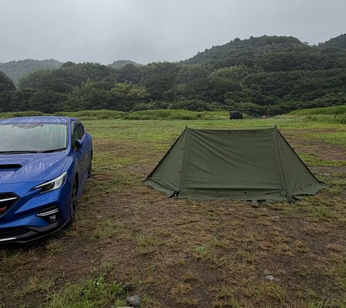 雨の切れ目のクイックソロ 八菅橋 ソロキャンプ フリーサイト Takadaさんのキャンプブログ CAMPiii（キャンピー） -キャンプ専用SNS キャンプのすべてがここに集まる-