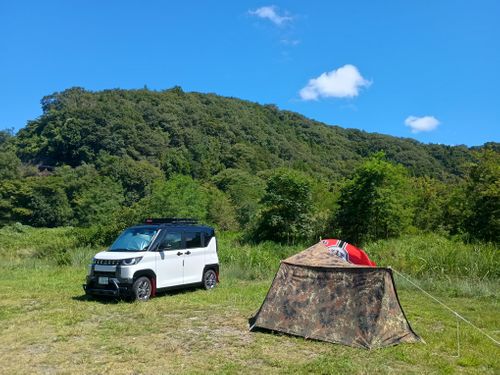 夜勤明け⇛石川県⇛神奈川県に即戻って野るの巻 角田大橋 ソロキャンプ フリーサイト ウエィダーさんのキャンプブログ CAMPiii（キャンピー） -キャンプ専用SNS キャンプのすべてがここに集まる-