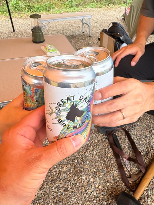 職場の同僚くん夫婦とグルキャン AKIU CAMP RESORT ソロキャンプ グループキャンプ 区画サイト オートサイト ぱぱちょさんのキャンプブログ CAMPiii(キャンピー) -キャンプ専用SNS キャンプのすべてがここに集まる-