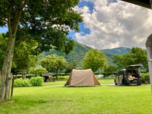 さあ、自然大国徳島へ！！ 四国三郎の郷 ソロキャンプ 区画サイト けんじさんのキャンプブログ CAMPiii（キャンピー） -キャンプ専用SNS キャンプのすべてがここに集まる-