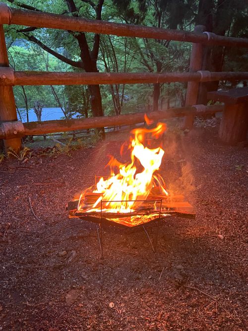 大雨キャンプ。徒歩ソロで行く奥多摩の山奥にある山のふるさと村キャンプ場 山のふるさと村 ソロキャンプ 区画サイト ma9さんのキャンプブログ CAMPiii（キャンピー） -キャンプ専用SNS キャンプのすべてがここに集まる-