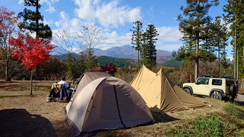 紅葉狩り 日光・まなかの森 キャンプ＆スパリゾート ソロキャンプ グループキャンプ 区画サイト まーささんのキャンプブログ CAMPiii（キャンピー） -キャンプ専用SNS キャンプのすべてがここに集まる-