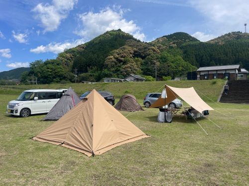 友人とグルャン グループキャンプ フリーサイト Shinさんのキャンプブログ CAMPiii（キャンピー） -キャンプ専用SNS キャンプのすべてがここに集まる-