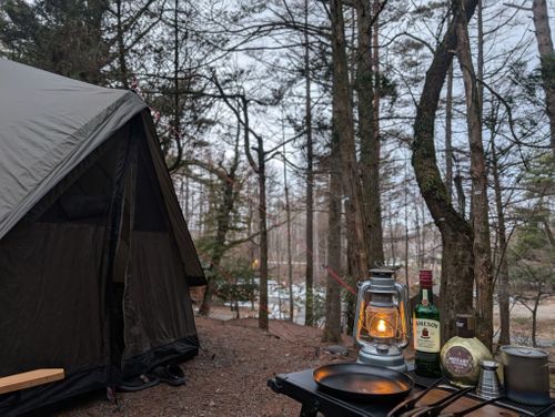 静寂な森のなかで(前篇) 小田急山中湖フォレストコテージ ファミリーキャンプ 好々爺🇯🇵さんのキャンプブログ CAMPiii（キャンピー） -キャンプ専用SNS キャンプのすべてがここに集まる-