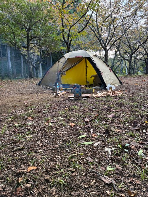 電車でGo!#4 グリーンパーク山東 キャンプ場 フリーサイト ソロキャンプ フリーサイト すなさんのキャンプブログ CAMPiii(キャンピー) -キャンプ専用SNS キャンプのすべてがここに集まる-