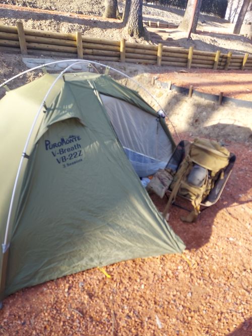 明けましておめでとうございます🎍年越しで狼さんに会いに行ったけどちとヘコんだキャンプ⛺ フォレストサンズ長瀞 ソロキャンプ 区画サイト ひろ16さんのキャンプブログ CAMPiii（キャンピー） -キャンプ専用SNS キャンプのすべてがここに集まる-