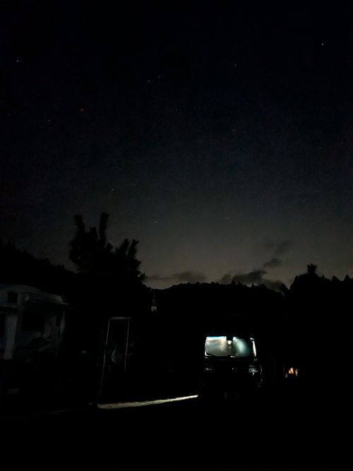 ハスラーが気になる(標高 約150m)(RVパーク(区画、電源付) 3000円)) RVパーク 七里川 ソロキャンプ グループキャンプ オートサイト 区画サイト IZUIZUさんのキャンプブログ CAMPiii（キャンピー） -キャンプ専用SNS キャンプのすべてがここに集まる-