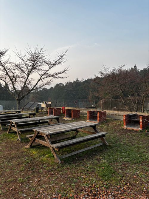 春休み、異動前キャンプ ゴリラフィールドとよのキャンプ場 GORILLA FIELD TOYONO グループキャンプ 区画サイト あやぴーさんのキャンプブログ CAMPiii（キャンピー） -キャンプ専用SNS キャンプのすべてがここに集まる-