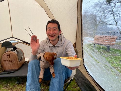 思いがけない雪中キャンプ！ UJackむつざわオートキャンプ場（泊地） ソロキャンプ グループキャンプ 区画サイト まーささんのキャンプブログ CAMPiii（キャンピー） -キャンプ専用SNS キャンプのすべてがここに集まる-