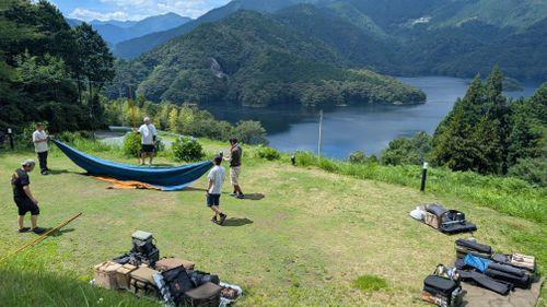 海を超え、ケルティの民となる⛺️〜四国遠征キャンプ1泊目〜 さめうらテントパーク ソロキャンプ グループキャンプ オートサイト ヒゲキャンさんのキャンプブログ CAMPiii（キャンピー） -キャンプ専用SNS キャンプのすべてがここに集まる-
