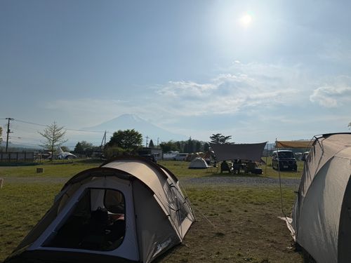 ㊗️納車ウキウキキャンプ LScamp山中湖 グループキャンプ 区画サイト オートサイト かとかとさんのキャンプブログ CAMPiii（キャンピー） -キャンプ専用SNS キャンプのすべてがここに集まる-