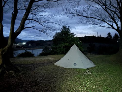 第92話　尾道ラーメンからの観光しながら島根に向かうー　話数的には92話なんだけど、これが100記事目になるのだー 平田森林公園キャンプ場 ソロキャンプ フリーサイト ちろ犬さんのキャンプブログ CAMPiii（キャンピー） -キャンプ専用SNS キャンプのすべてがここに集まる-