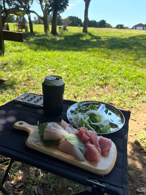 初めてのソロキャンプ2日目 リゾート大島 ソロキャンプ 区画サイト Aoさんのキャンプブログ CAMPiii(キャンピー) -キャンプ専用SNS キャンプのすべてがここに集まる-