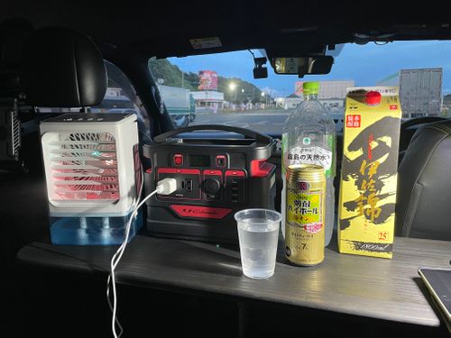 夏の終わりの車中泊 道の駅 たるみずはまびら たるたるぱあく ソロキャンプ フリーサイト 262-davidsonさんのキャンプブログ CAMPiii(キャンピー) -キャンプ専用SNS キャンプのすべてがここに集まる-