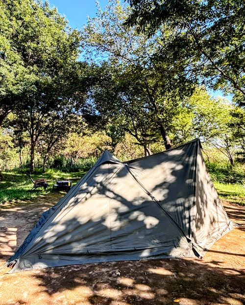 🏕️初秋キャンプ たくせん園地(バーベキュー場&キャンプ場） ソロキャンプ フリーサイト ARUGOさんのキャンプブログ CAMPiii（キャンピー） -キャンプ専用SNS キャンプのすべてがここに集まる-