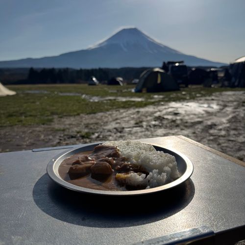 ダイヤモンド富士を見にふもとっぱらへ ふもとっぱらキャンプ場 ソロキャンプ グループキャンプ フリーサイト xiongmaoさんのキャンプブログ CAMPiii（キャンピー） -キャンプ専用SNS キャンプのすべてがここに集まる-