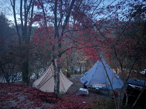 九州伊勢えびキャンプ@阿蘇レインボーバレーたる由縁🌈 阿蘇レインボーバレー グループキャンプ オートサイト ぐうたら夫婦さんのキャンプブログ CAMPiii（キャンピー） -キャンプ専用SNS キャンプのすべてがここに集まる-