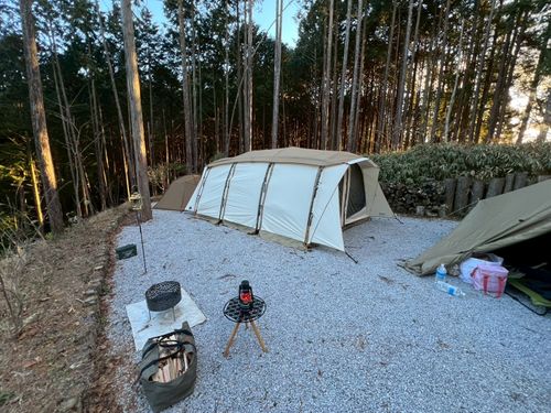 今年の初きゃんは〝まさか〟の連続&hellip; the veg out グループキャンプ オートサイト まつけんさんのキャンプブログ CAMPiii（キャンピー） -キャンプ専用SNS キャンプのすべてがここに集まる-