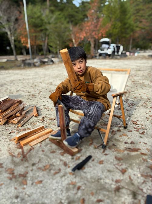 秋の父子キャンプ⛺️ 塔の岩オートキャンプ場 ファミリーキャンプ 区画サイト すなさんのキャンプブログ CAMPiii（キャンピー） -キャンプ専用SNS キャンプのすべてがここに集まる-