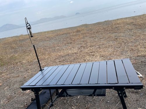 初の琵琶湖キャンプ 六ツ矢崎浜オートキャンプ場 ソロキャンプ フリーサイト hideさんのキャンプブログ CAMPiii（キャンピー） -キャンプ専用SNS キャンプのすべてがここに集まる-