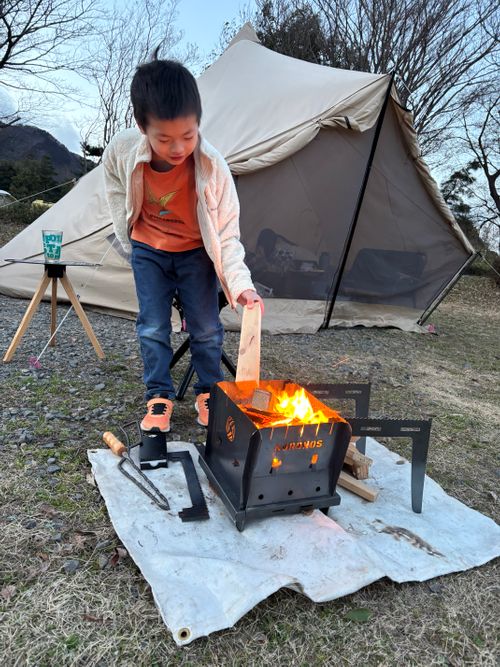 久しぶりのキャンプは強風で恐怖すぎたッ(T ^ T) RECAMP 養老（キャンプ＆ロッジ） ファミリーキャンプ オートサイト まつけんさんのキャンプブログ CAMPiii（キャンピー） -キャンプ専用SNS キャンプのすべてがここに集まる-