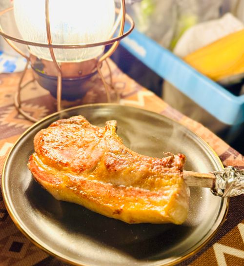 星降らぬ曇天の野営にて最高の肉の仕上がり ほしふるキャンプ場 ソロキャンプ 区画サイト EJIさんのキャンプブログ CAMPiii(キャンピー) -キャンプ専用SNS キャンプのすべてがここに集まる-