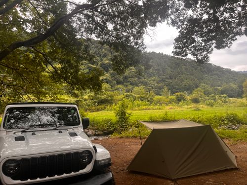 いつもの河原でのんびりデイキャン⛺️ 中津川 ソロキャンプ 441campさんのキャンプブログ CAMPiii(キャンピー) -キャンプ専用SNS キャンプのすべてがここに集まる-