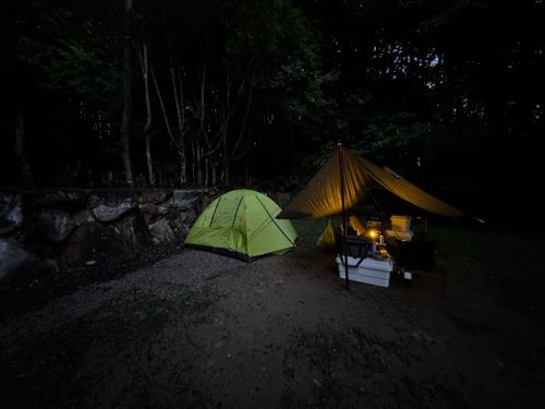728日後が幸せだったって話。 赤目山水園 キャンプサイトかわせみ ファミリーキャンプ 区画サイト 野に出て飯を食う（野飯）さんのキャンプブログ CAMPiii（キャンピー） -キャンプ専用SNS キャンプのすべてがここに集まる-