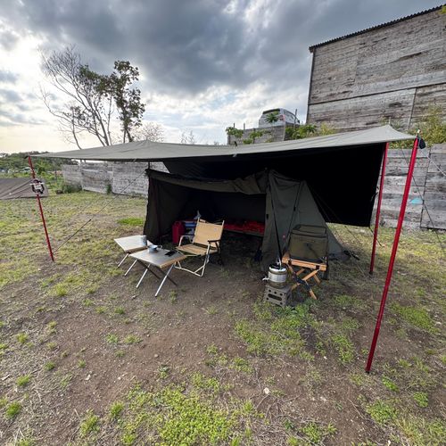 思い立って千葉は鋸南町へ ほしふるキャンプ場 ソロキャンプ 区画サイト xiongmaoさんのキャンプブログ CAMPiii（キャンピー） -キャンプ専用SNS キャンプのすべてがここに集まる-