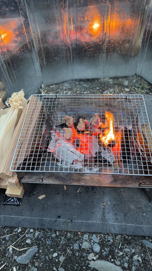 お盆以来師匠との内地キャンプ かわせみ河原 グループキャンプ フリーサイト けいたさんのキャンプブログ CAMPiii（キャンピー） -キャンプ専用SNS キャンプのすべてがここに集まる-