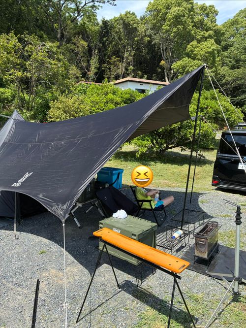 2026年7回目、再び二人キャン👬〜かじかじテラスcamp field ファミリーキャンプ 区画サイト わいげさんのキャンプブログ CAMPiii（キャンピー） -キャンプ専用SNS キャンプのすべてがここに集まる-