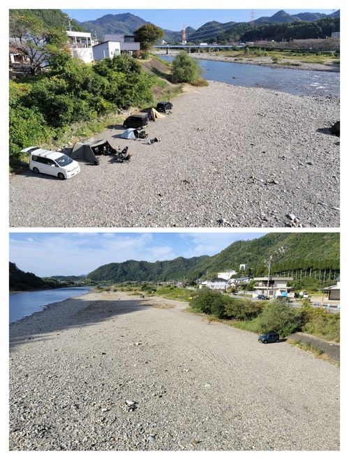 鬼リピ中 美濃橋 河川敷 ソロキャンプ たかたかぽんたさんのキャンプブログ CAMPiii（キャンピー） -キャンプ専用SNS キャンプのすべてがここに集まる-