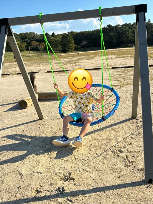 2025年14回目、ブランコキャン😆 もみのき森林公園 ファミリーキャンプ 区画サイト オートサイト わいげさんのキャンプブログ CAMPiii（キャンピー） -キャンプ専用SNS キャンプのすべてがここに集まる-