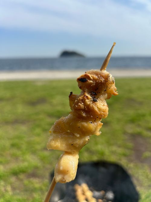 連休取れずに朝からデイキャン うみかぜ公園 ソロキャンプ フリーサイト Genさんのキャンプブログ CAMPiii（キャンピー） -キャンプ専用SNS キャンプのすべてがここに集まる-