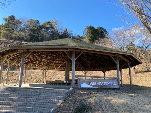 ゆるキャンの聖地とは知らず『富士川キャンプ場』 野田山健康緑地公園富士川キャンプ場 ソロキャンプ オートサイト ケイスケさんのキャンプブログ CAMPiii（キャンピー） -キャンプ専用SNS キャンプのすべてがここに集まる-