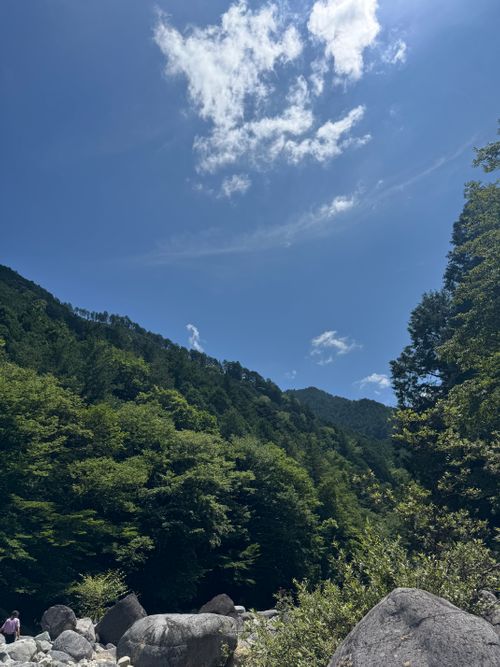蒼空 阿寺渓谷キャンプ場 ファミリーキャンプ 区画サイト Aoさんのキャンプブログ CAMPiii(キャンピー) -キャンプ専用SNS キャンプのすべてがここに集まる-