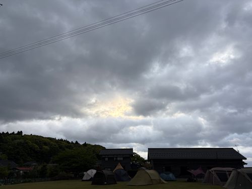 GW白馬グルキャンの前に〜こんな景色を見にちょっと能登まで🚗&sup3;₃ Camping Spot Hamano グループキャンプ フリーサイト ぷりんさんのキャンプブログ CAMPiii（キャンピー） -キャンプ専用SNS キャンプのすべてがここに集まる-