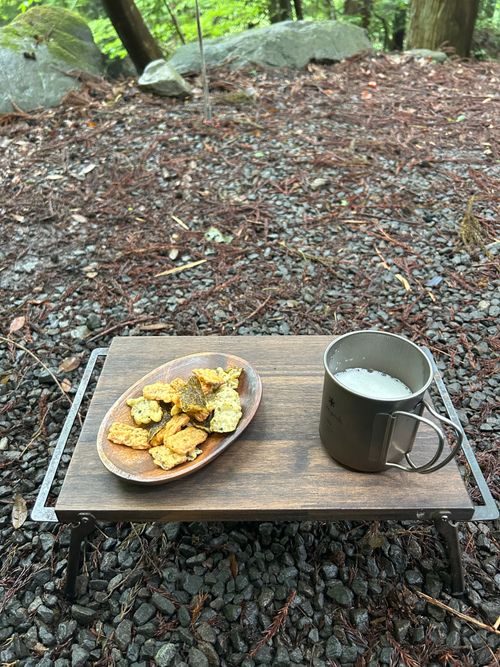 新緑キャンプ🏕 椿荘オートキャンプ場 ソロキャンプ 区画サイト Genさんのキャンプブログ CAMPiii（キャンピー） -キャンプ専用SNS キャンプのすべてがここに集まる-