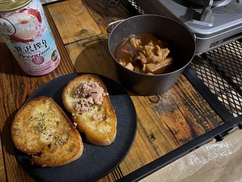 今年の桜は早かったキャンプ たびのCAMPING BASE 天守閣自然公園オートキャンプ場 ソロキャンプ 区画サイト やまなかさんのキャンプブログ CAMPiii（キャンピー） -キャンプ専用SNS キャンプのすべてがここに集まる-