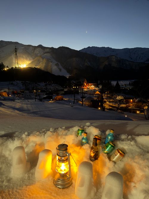 CAMPiii(キャンピー) ぐうたら夫婦さんのキャンプブログ 脚下照顧(きゃっかしょうこ)雪中キャンプ🏔🏕@前編 白馬森のわさび農園(オートキャンプ場併設)