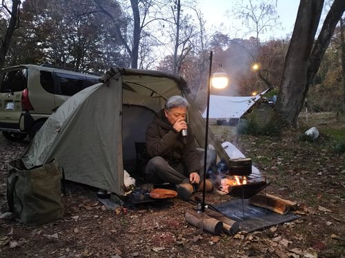 CAMPiii（キャンピー） ぼっちオヤジさんのキャンプブログ 秋刀魚が食べたくて😁 武甲キャンプ場