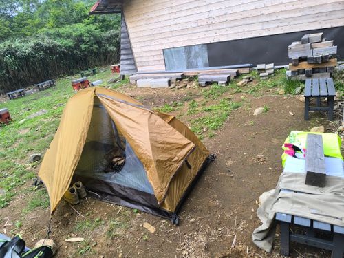 三斗小屋温泉 三斗小屋温泉 煙草屋旅館 ソロキャンプ フリーサイト としえもんさんのキャンプブログ CAMPiii（キャンピー） -キャンプ専用SNS キャンプのすべてがここに集まる-