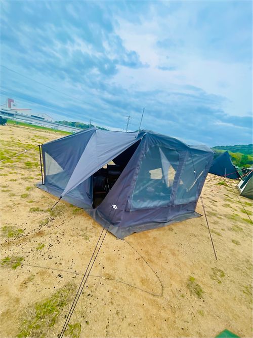 CAMPiii（キャンピー） おじキャン△さんのキャンプブログ 悪天候と身勝手キャンパーにキャンプが嫌いになりそうなおじおばうさキャン△ in 美濃ヶ浜海浜広場 〜 CAMP NO.186 美濃ケ浜海浜広場